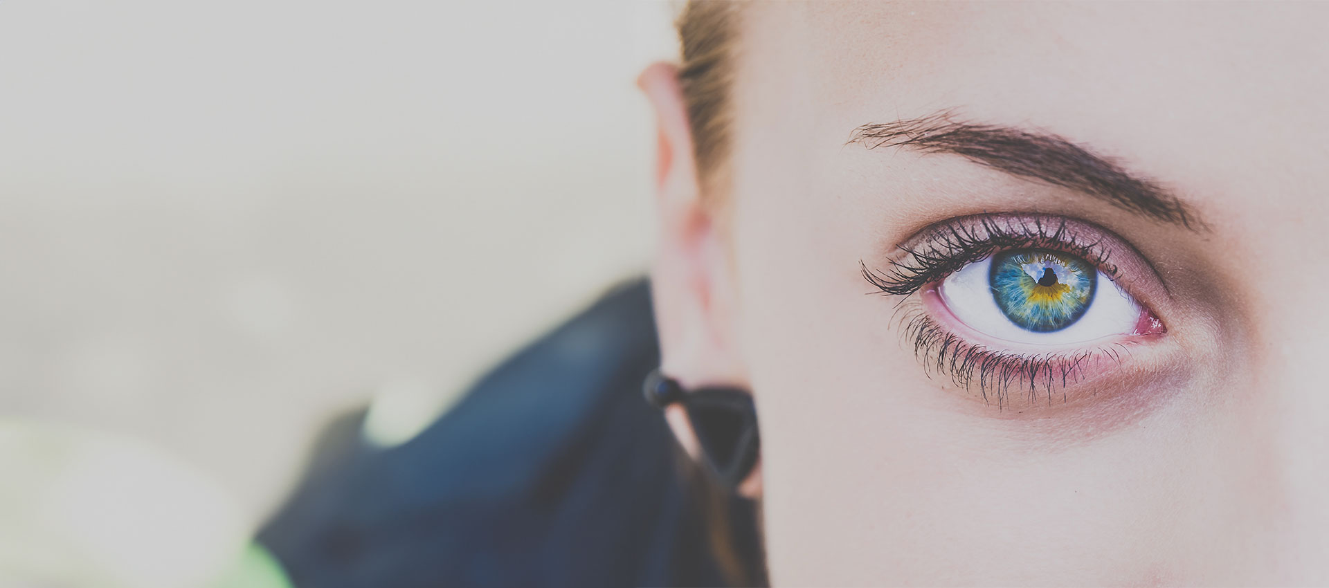 Close-up of woman's eye